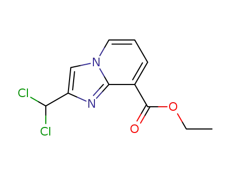 ethyl 2-(dichloromethyl)imidazo[1,2-a]pyridine-8-carboxylate