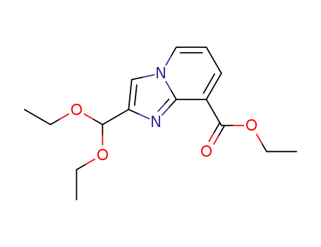 ethyl 2-(diethoxymethyl)imidazo[1,2-a]pyridine-8-carboxylate