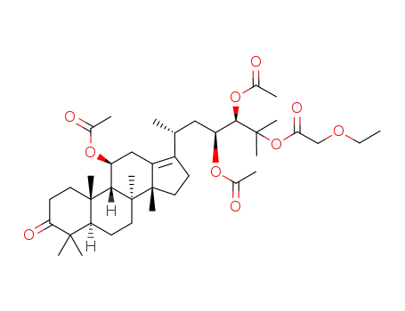 11,23,24-tri-O-acetyl-25-ethoxyacetyl-alisol A