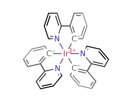 fac-tris[2-phenylpyridinato-C2,N]iridium(III)