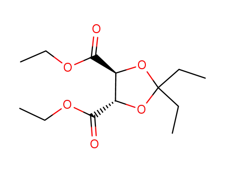 diethyl (4S,5S)-2,2-diethyl-1,3-dioxolane-4,5-dicarboxylate