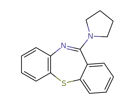11-(pyrrolidin-1-yl)dibenzo[b,f][1,4]thiazepine