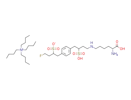 tetrabutylammonium 1-(4-{4-[(5-amino-5-carboxypentyl)amino]-2-sulfobutyl}phenyl)-4-fluorobutane-2-sulfonate