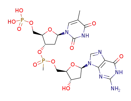 5'-d(pTPMeG), PMe = methylphosphonate link