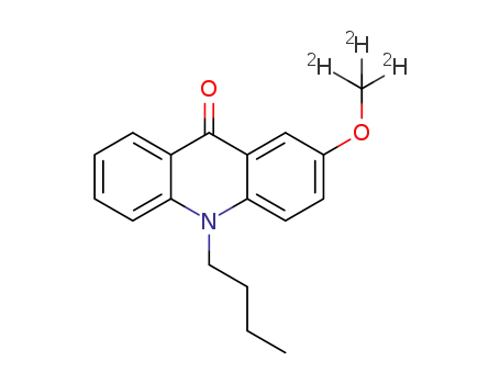 10-n-butyl-2-trideuteriomethoxyacridin-9(10H)-one