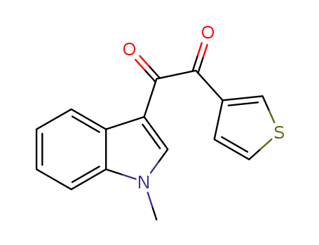 1-(1-methyl-1H-indol-3-yl)-2-(thiophen-3-yl)ethane-1,2-dione