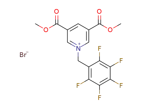 3,5-di(methoxycarbonyl)-N-[(pentafluorophenyl)methyl]pyridinium bromide
