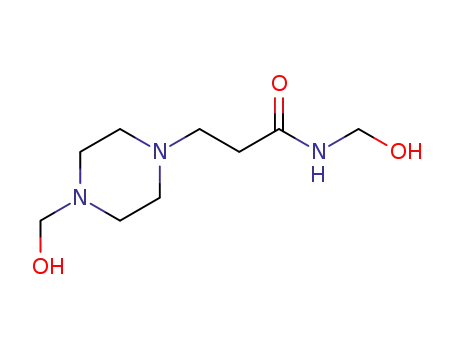 N-(hydroxymethyl)-3-(4-(hydroxymethyl)piperazin-1-yl)propanamide