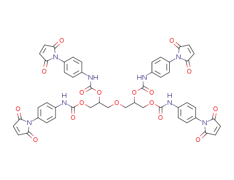 1,2,6,7-tetra[N-(p-maleimidophenyl)carbamoyloxy]-4-oxaheptane