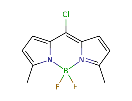 10-chloro-5,5-difluoro-3,7-dimethyl-5H-4λ4,5λ4-dipyrrolo[1,2-c:2',1'-f ][1,3,2]diazaborinine
