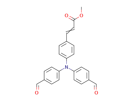 4-methyl cinnamate-4', 4''-di(formylphenyl)amine