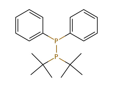 Molecular Structure of 67857-60-7 (Diphosphine, 1,1-bis(1,1-dimethylethyl)-2,2-diphenyl-)