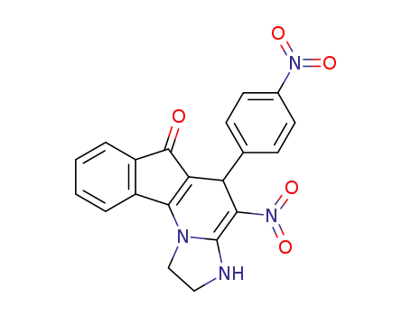 4-nitro-5-(4-nitrophenyl)-2,3-dihydroimidazo[1,2-a]indeno[2,1-e]pyridine-6(5H)-one