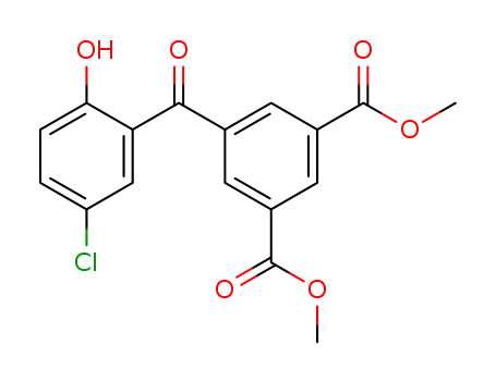 dimethyl 5-(5-chloro-2-hydroxybenzoyl)isophthalate