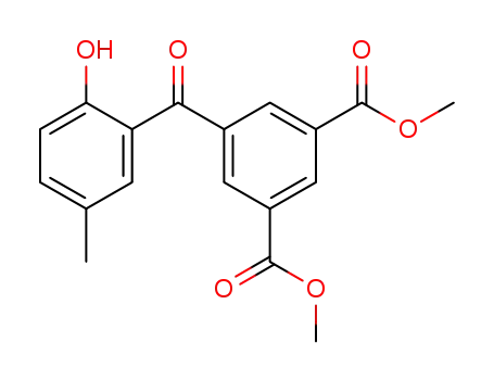 dimethyl 5-(2-hydroxy-5-methylbenzoyl)isophthalate