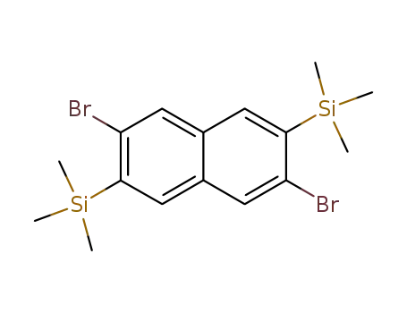 2,6-dibromo-3,7-bis(trimethylsilyl)naphthalene