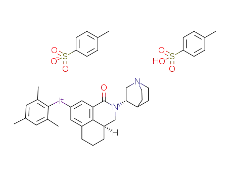 C28H34IN2O(1+)*C7H8O3S*C7H7O3S(1-)