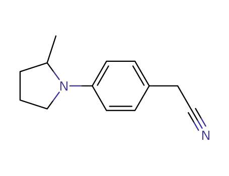 2-(4-(2-methylpyrrolidin-1-yl)phenyl)acetonitrile