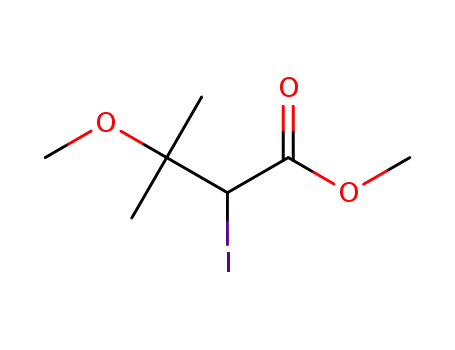 methyl 2-iodo-3-methoxy-3-methylbutanoate