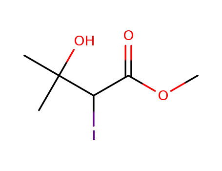 methyl 3-hydroxy-3-methyl-2-iodobutanoate