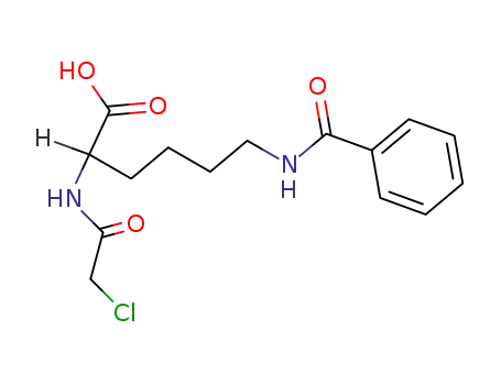 N6-benzoyl-N2-chloroacetyl-DL-lysine