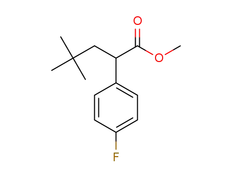 methyl 2-(4-fluorophenyl)-4,4-dimethylpentanoate