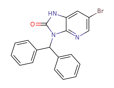3-benzhydryl-6-bromo-1,3-dihydro-2H-imidazo[4,5-b]pyridin-2-one