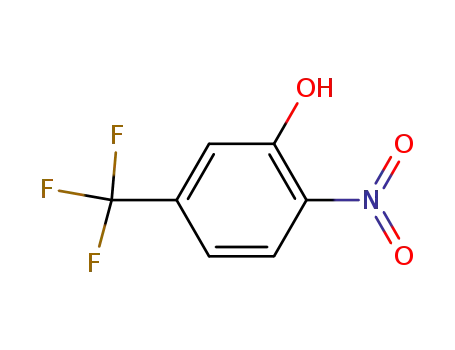 Molecular Structure of 402-17-5 (2-NITRO-5-(TRIFLUOROMETHYL)PHENOL)
