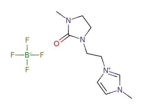 1-methyl-3-(2-(3-methyl-2-oxoimidazolidin-1-yl)ethyl)-1H-imidazol-3-ium tetrafluoroborate