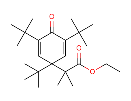 ethyl 2-methyl-2-(1,3,5-tri-tert-butyl-4-oxocyclohexa-2,5-dien-1-yl)propanoate