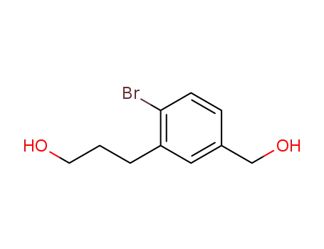 3-[2-bromo-5-(hydroxymethyl)phenyl]propan-1-ol