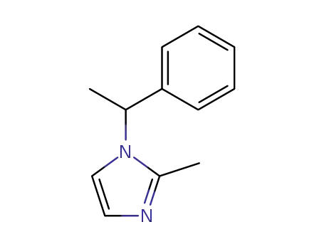 Molecular Structure of 90408-21-2 (1H-Imidazole,2-methyl-1-(1-phenylethyl)-)