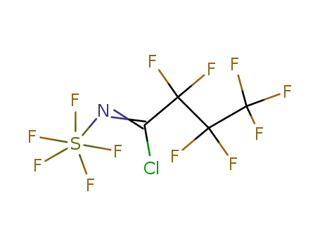 sulfur pentafluoride (1-chloro-heptafluorobutylidene)amide