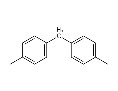 Molecular Structure of 58493-75-7 (Methylium, bis(4-methylphenyl)-)