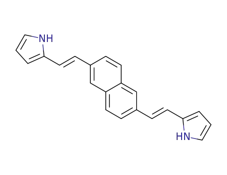 2,6-bis((E)-2-(1H-pyrrol-2-yl)vinyl)naphthalene