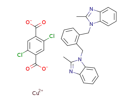 [Cu(1,2-bis(2-methylbenzimidazol-1-ylmethyl)benzene)(DCTP)]n