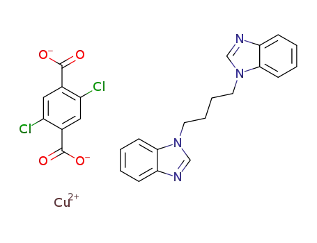 [Cu(1,1'-(1,4-butanediyl)bis-1H-benzimidazole)(DCTP)]n