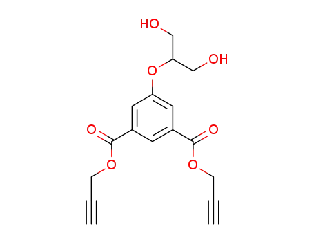 di(prop-2-yn-1-yl) 5-((1,3-dihydroxypropan-2-yl)oxy)isophthalate