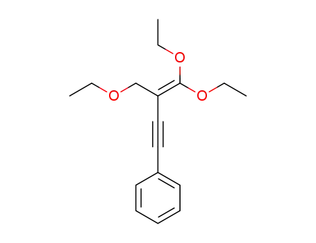 (4,4-diethoxy-3-(ethoxymethyl)but-3-en-1-yn-1-yl)benzene