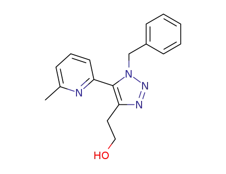 2-(1-benzyl-5-(6-methylpyridin-2-yl)-1H-1,2,3-triazol-4-yl)ethan-1-ol