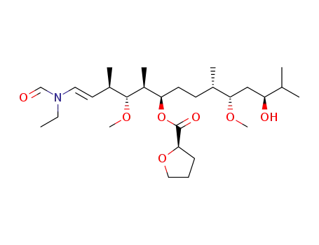 (3R,4R,5S,6R,9S,10S,12S,E)-1-(N-ethylformamido)-12-hydroxy-4,10-dimethoxy-3,5,9,13-tetramethyltetradec-1-en-6-yl (R)-tetrahydrofuran-2-carboxylate