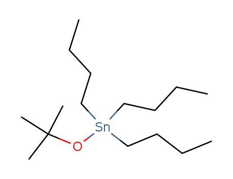 Molecular Structure of 2724-79-0 (Stannane, tributyl(1,1-dimethylethoxy)-)