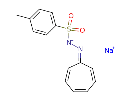 Molecular Structure of 18870-24-1 (Benzenesulfonic acid, 4-methyl-,
2,4,6-cycloheptatrien-1-ylidenehydrazide, sodium salt)
