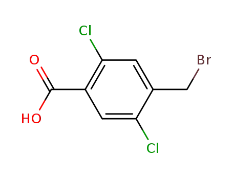 2,5-dichloro-p-carboxybenzyl bromide