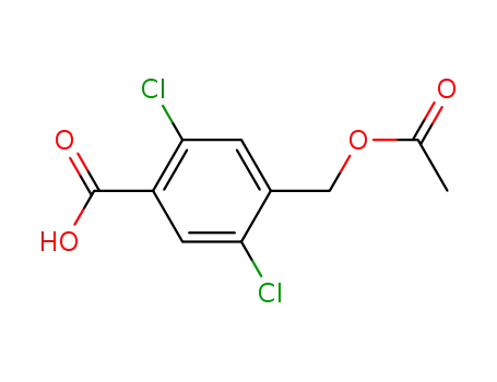 2,5-dichloro-p-carboxybenzyl acetate