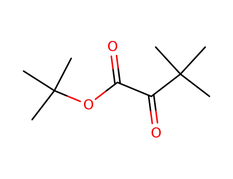 Molecular Structure of 75716-88-0 (Butanoic acid, 3,3-dimethyl-2-oxo-, 1,1-dimethylethyl ester)
