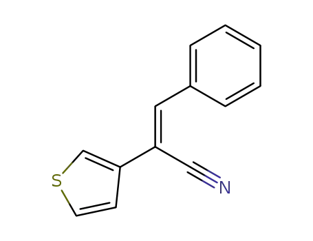(E)-3-phenyl-2-(3-thienyl)acrylonitrile