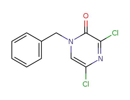 Molecular Structure of 87486-35-9 (1-benzyl-3,5-dichloropyrazin-2(1H)-one)