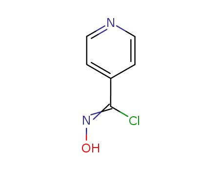 Molecular Structure of 4185-99-3 (Isonicotinohydroxamoyl chloride)