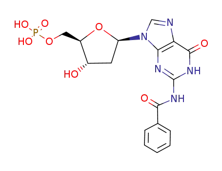 Phosphoric acid mono-[(2R,3S,5R)-5-(2-benzoylamino-6-oxo-1,6-dihydro-purin-9-yl)-3-hydroxy-tetrahydro-furan-2-ylmethyl] ester